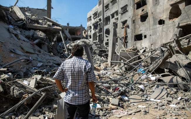 Quanta ajuda humanitária entrou em Gaza durante a trégua na guerra?